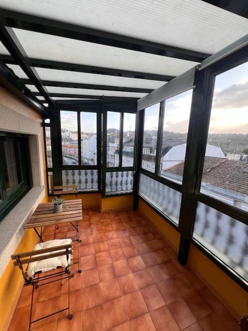 Villa Casa Con Terraza En El Casco Betanzos Exterior foto